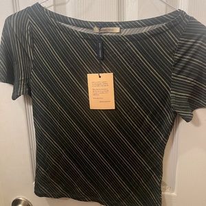 Paloma Wool Striped Grey Top